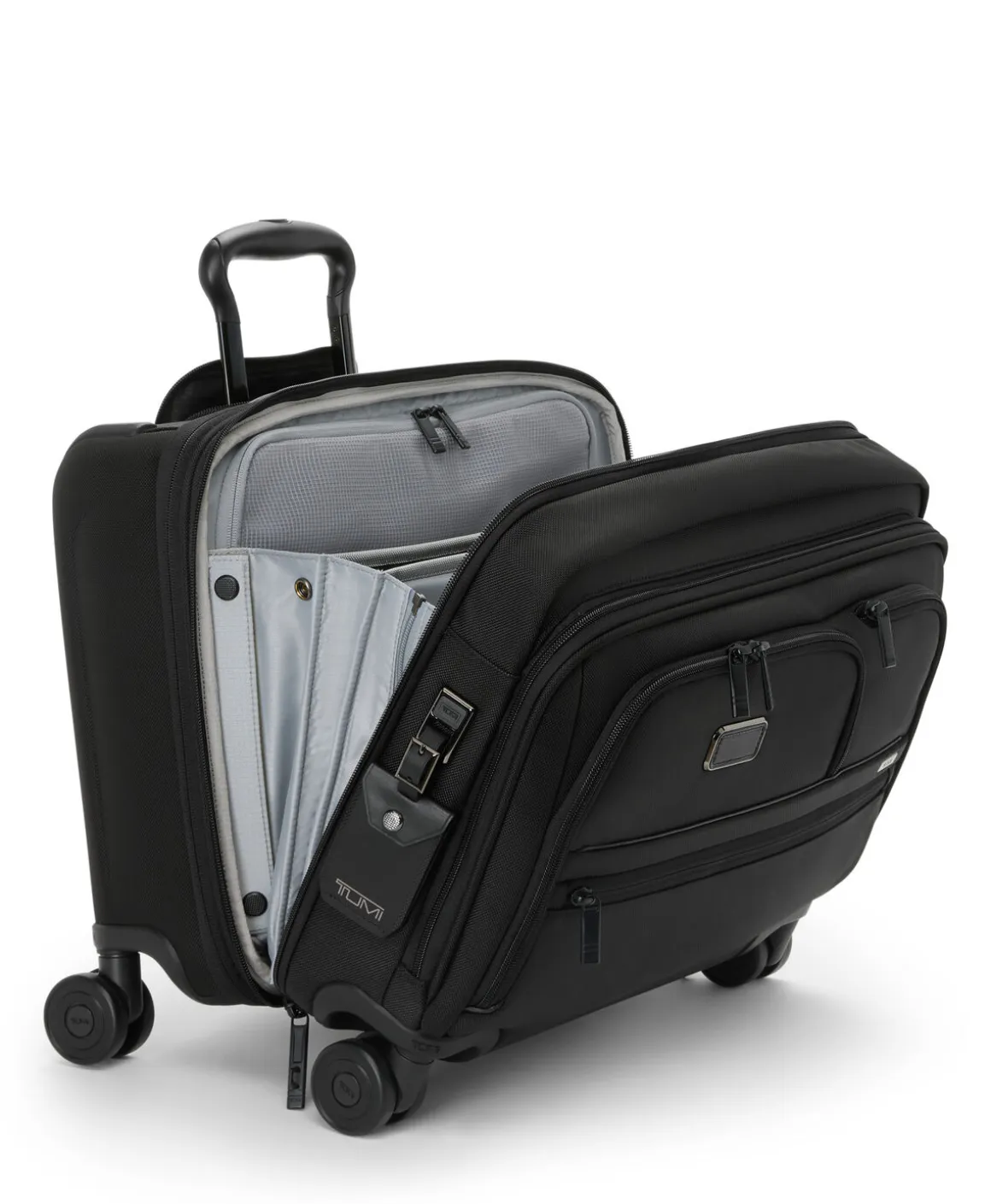 ALPHA Uitbreidbare laptoptas Deluxe op wielen