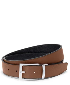 Belts Rechthoekige Omkeerbare Saffiano Leren Tumi Riem, 35mm