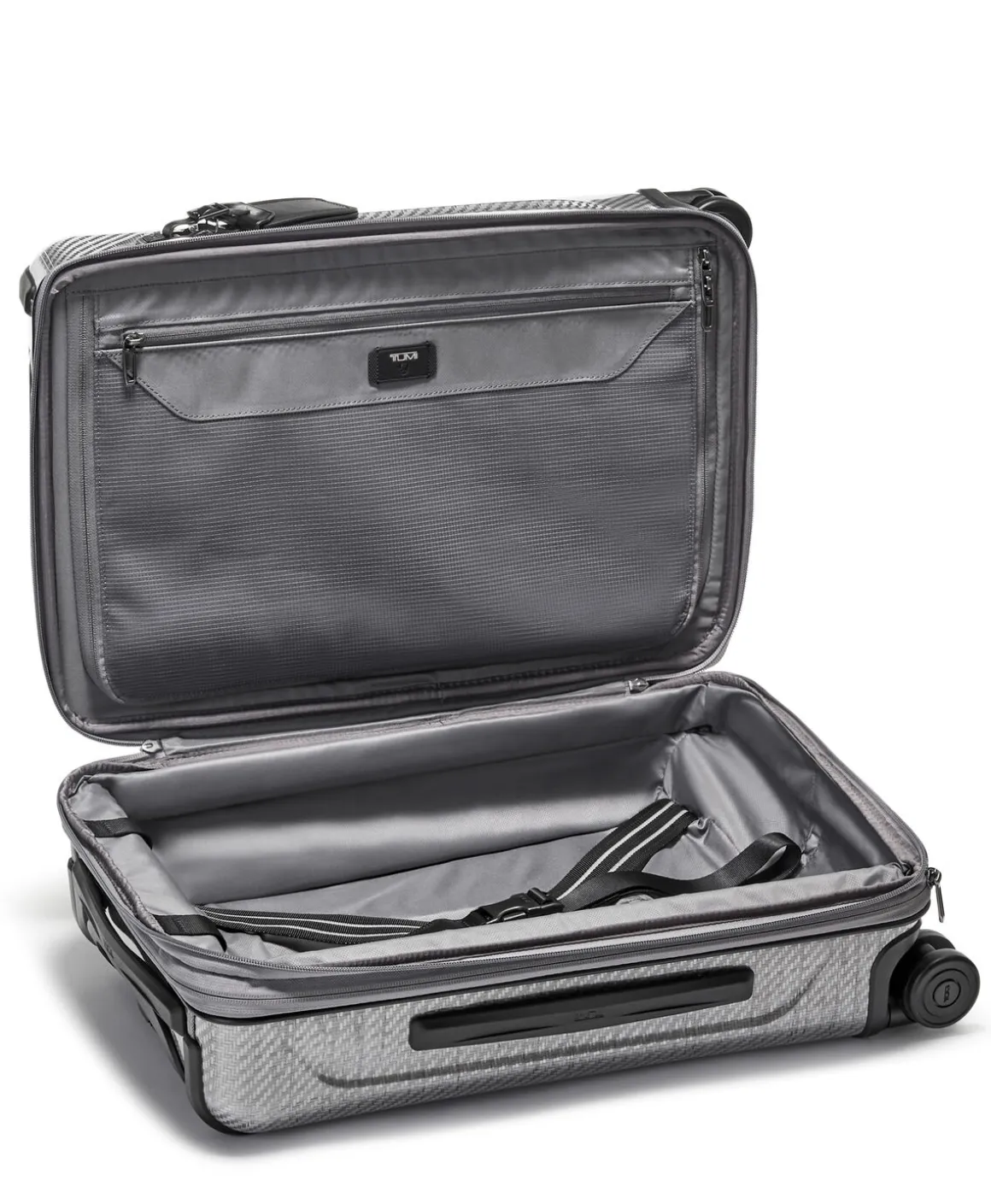 TEGRA-LITE Uitbreidbare cabinekoffer met voorvak