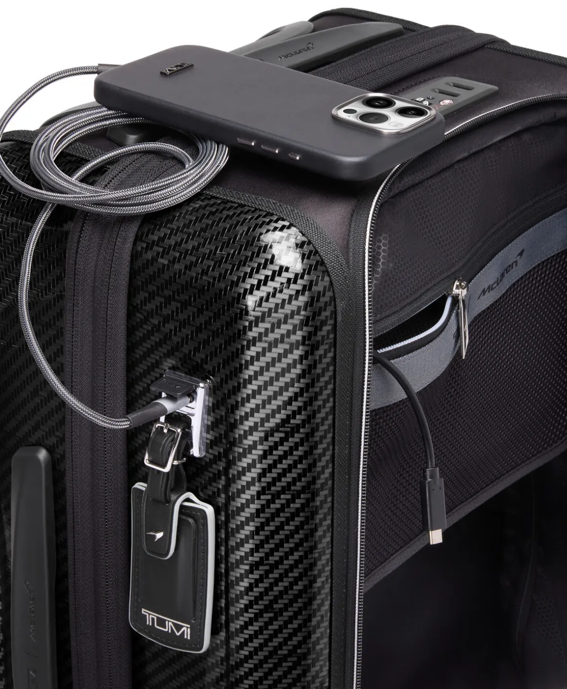 TUMI McLAREN Uitbreidbare cabinekoffer Aero met dubbele toegang